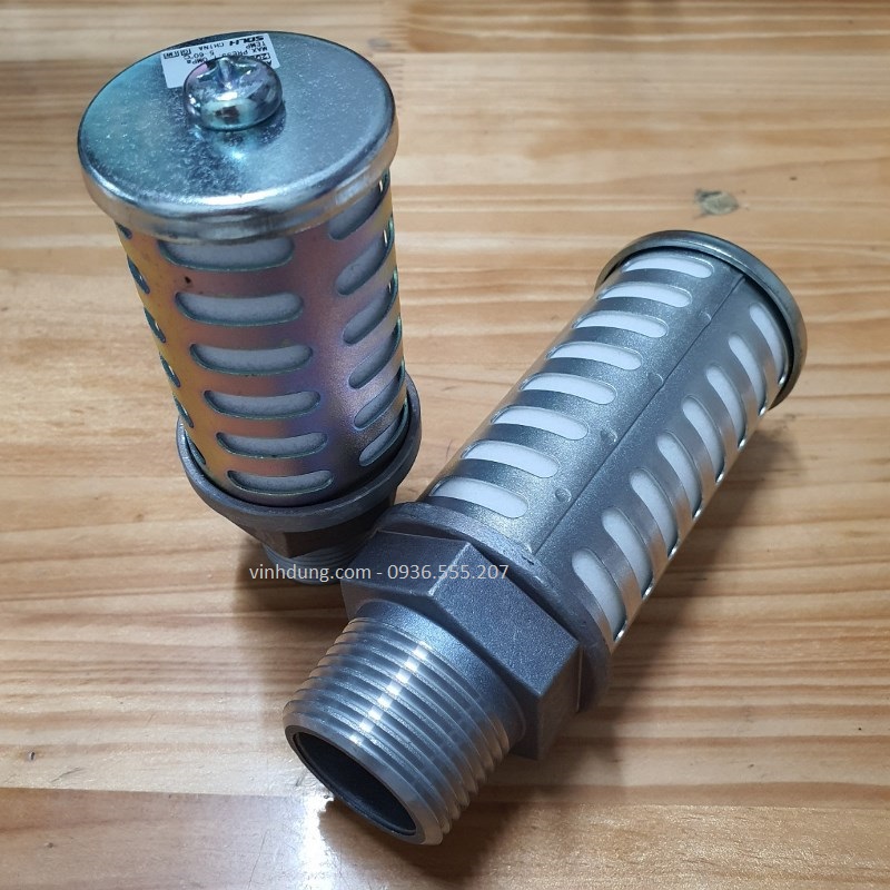 Giảm thanh/giảm âm thân kim loại AN500-06 AN600-10