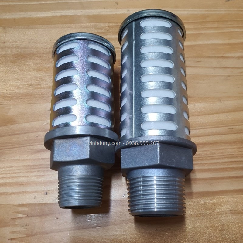 Giảm thanh/giảm âm thân kim loại AN500-06 AN600-10