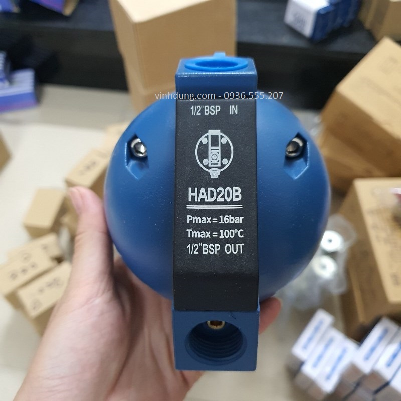 Van xả nước HAD20B