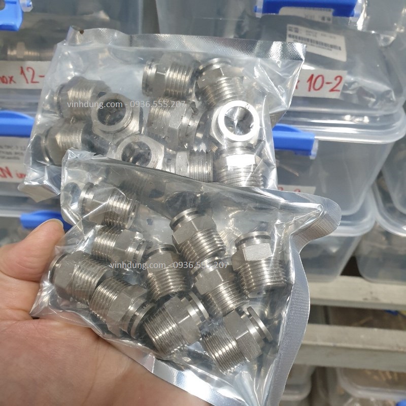 Đầu nối nhanh inox 304