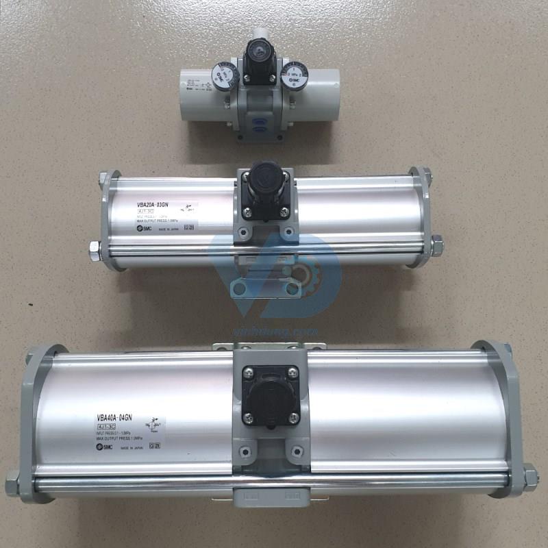 Bộ tăng áp khí nén VBA10A-02/VBA20A-03/VBA40A-04