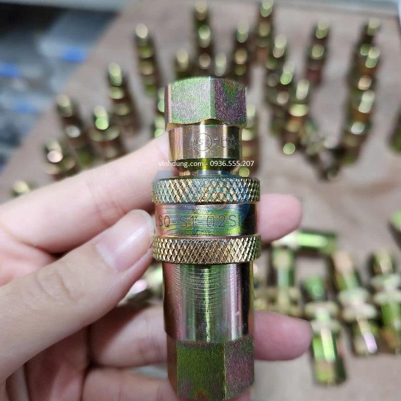 Khớp nối nhanh thuỷ lực sắt