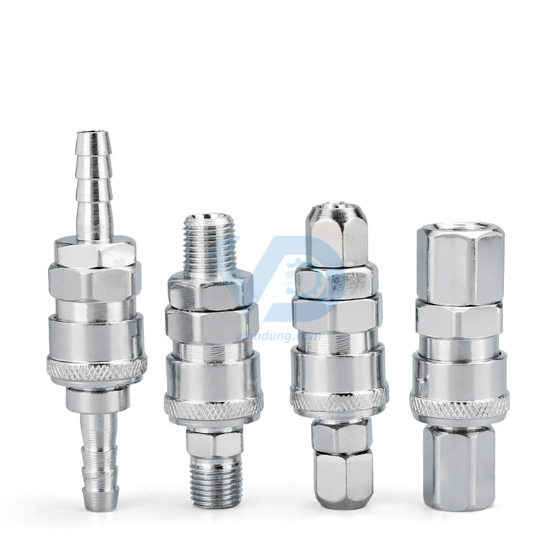 Đầu nối nhanh khí nén SP-PP/SH-PH/SM-PM/SF-PF