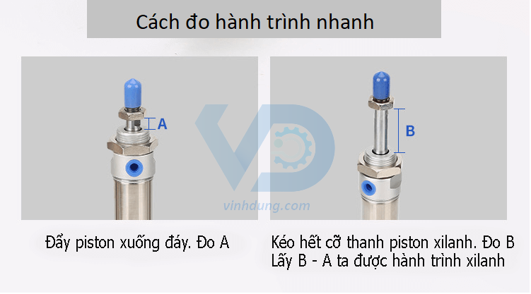Xi lanh khí nén MA20
