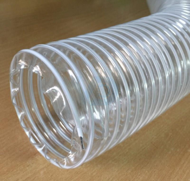 Ống hút bụi gân thép