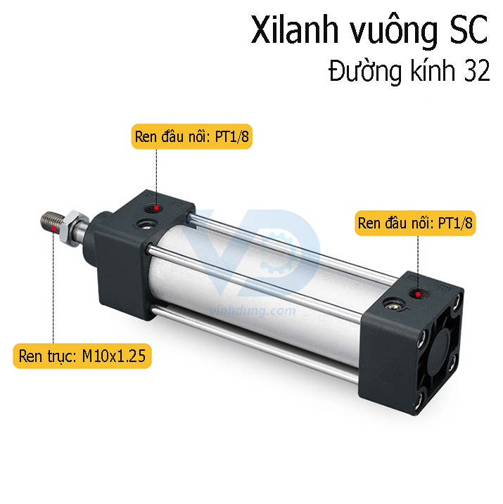 Xi lanh khí nén SC32