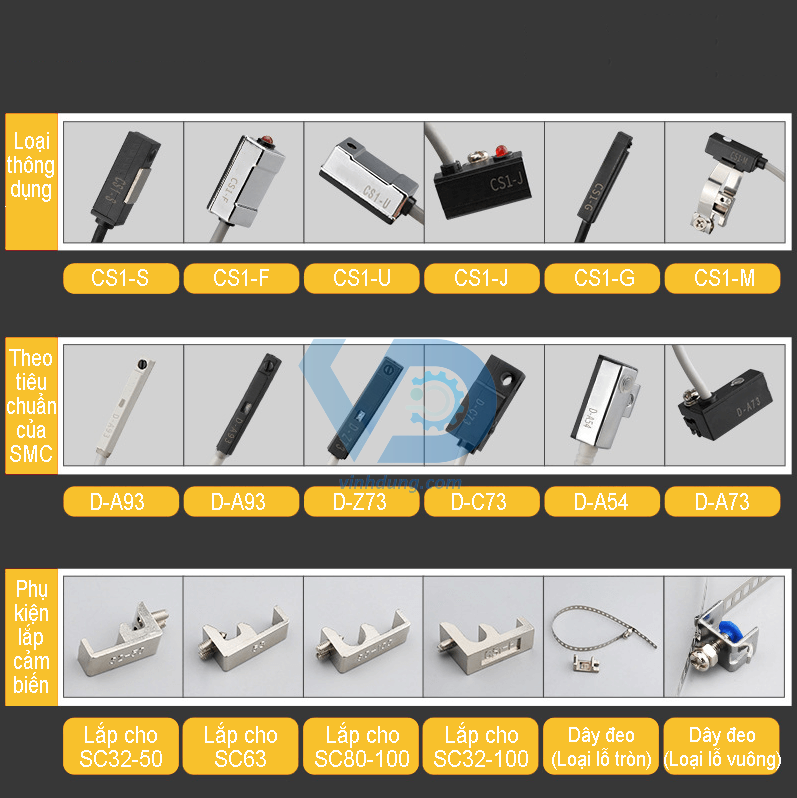 Cảm biến từ xi lanh