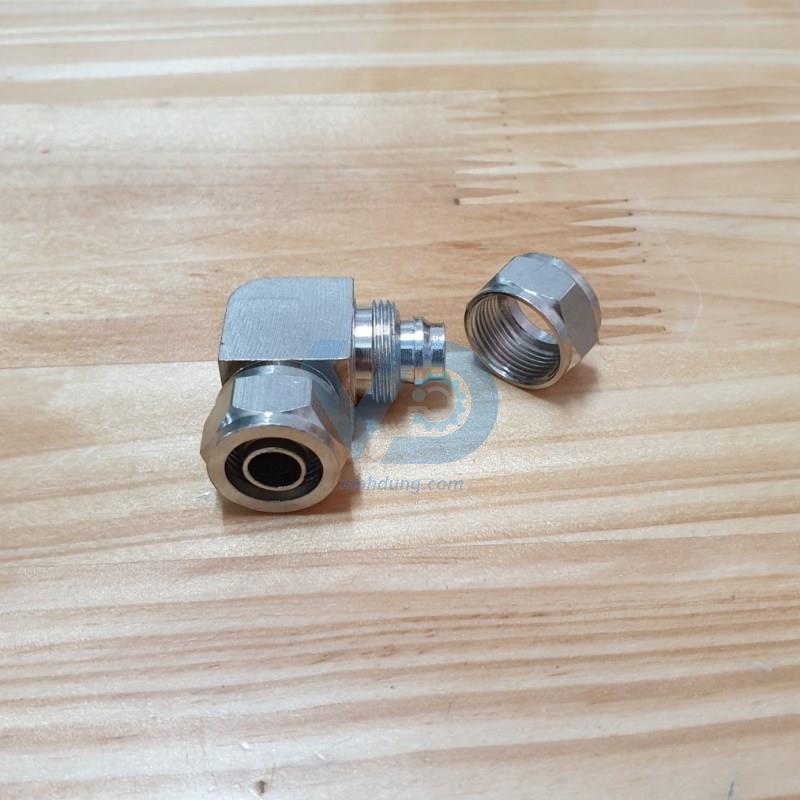 Đầu nối nhanh dạng xiết - nối vuông