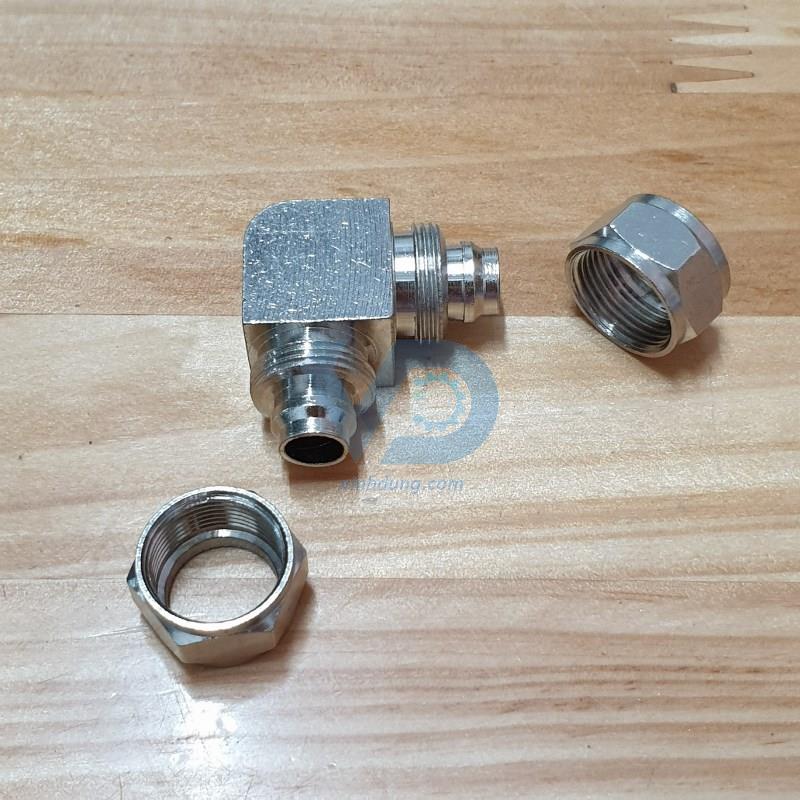 Đầu nối nhanh dạng xiết - nối vuông