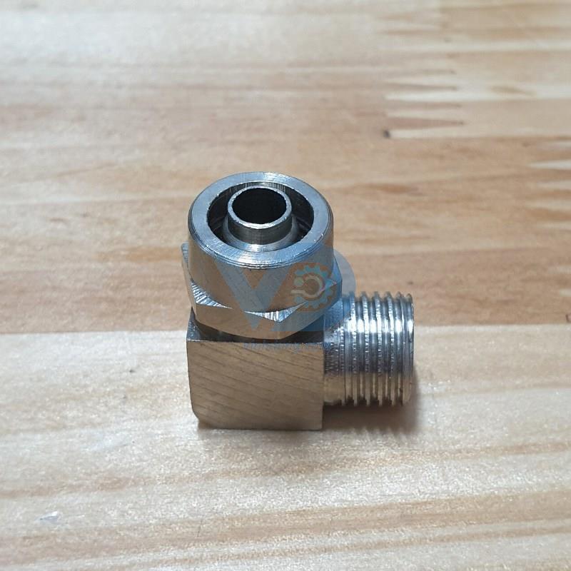 Đầu nối nhanh dạng xiết - góc ren