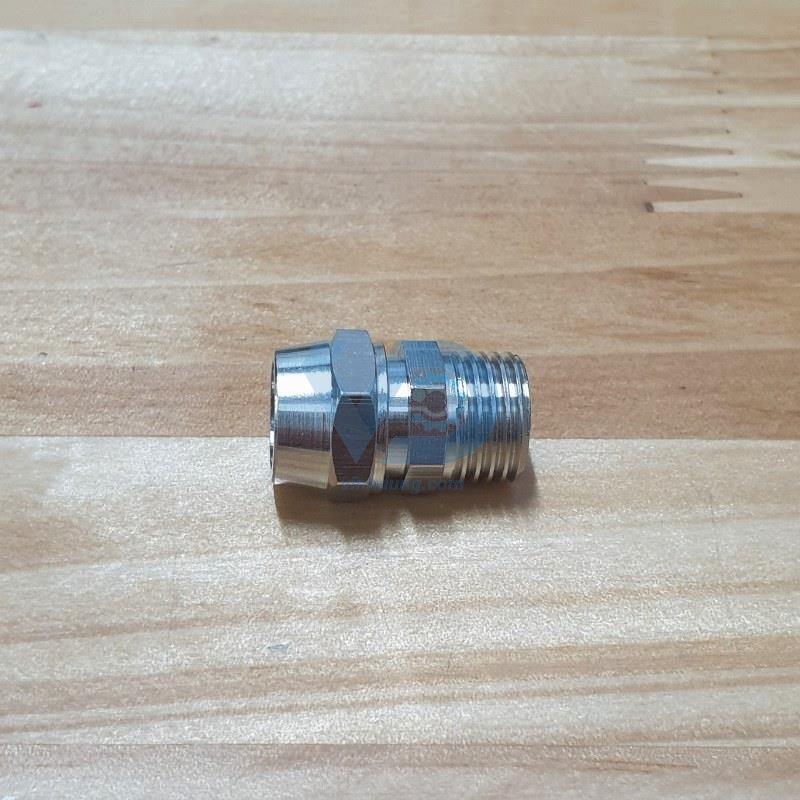 Đầu nối nhanh dạng xiết - ren ngoài