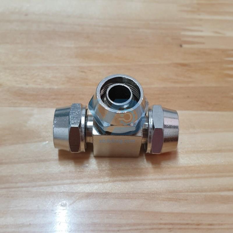 Đầu nối nhanh dạng xiết - 3 ngả