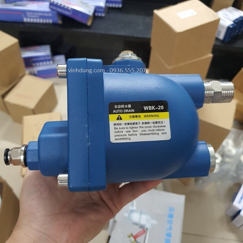 Van xả nước WBK-20