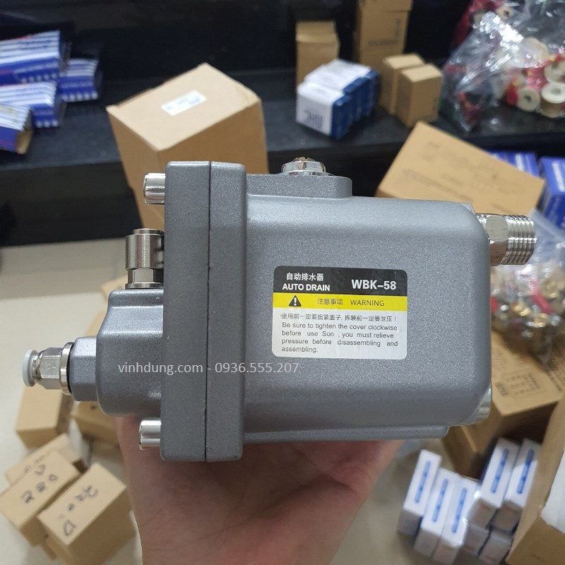 Van xả nước WBK-58