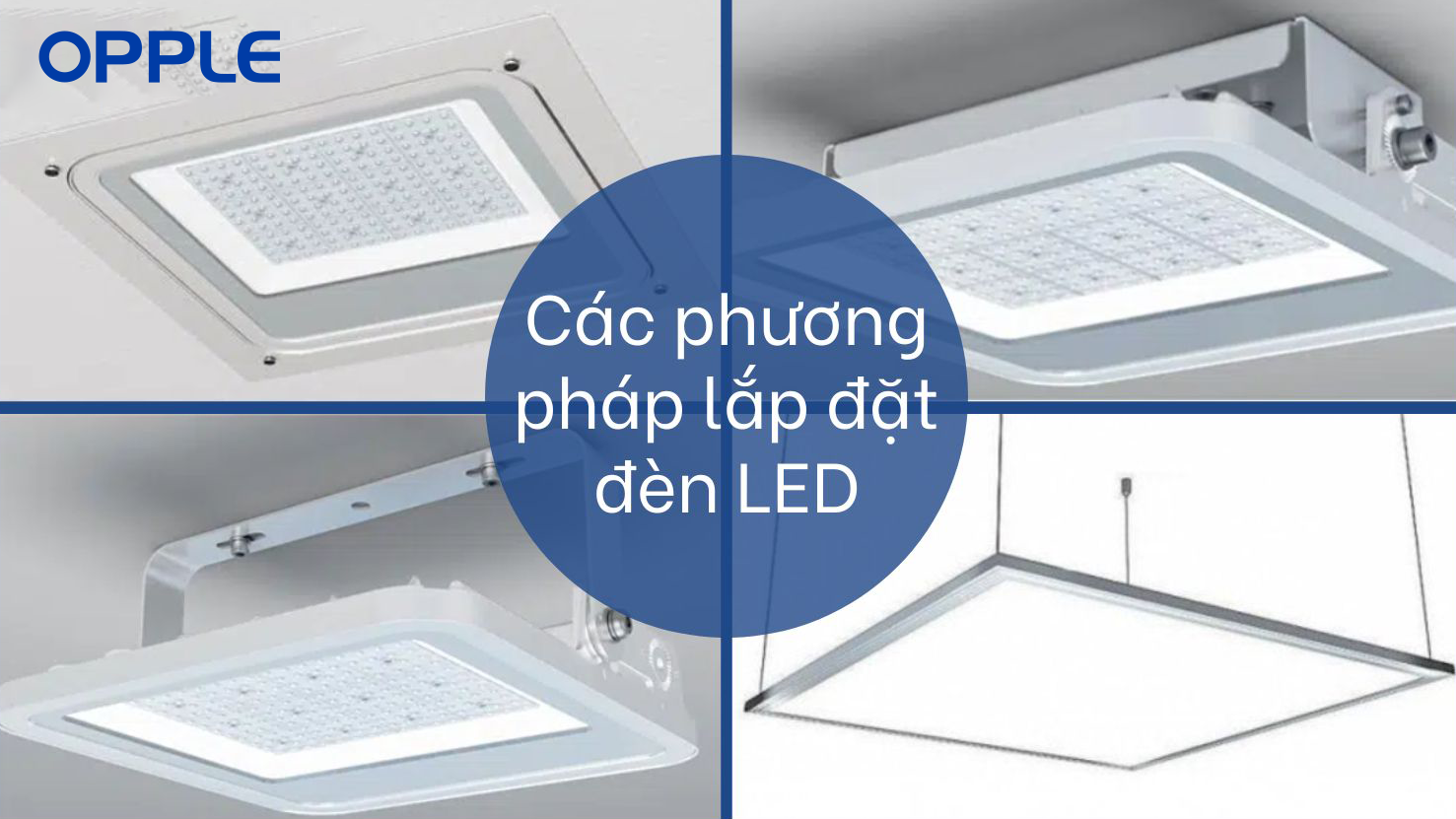 Các phương pháp lắp đặt đèn LED