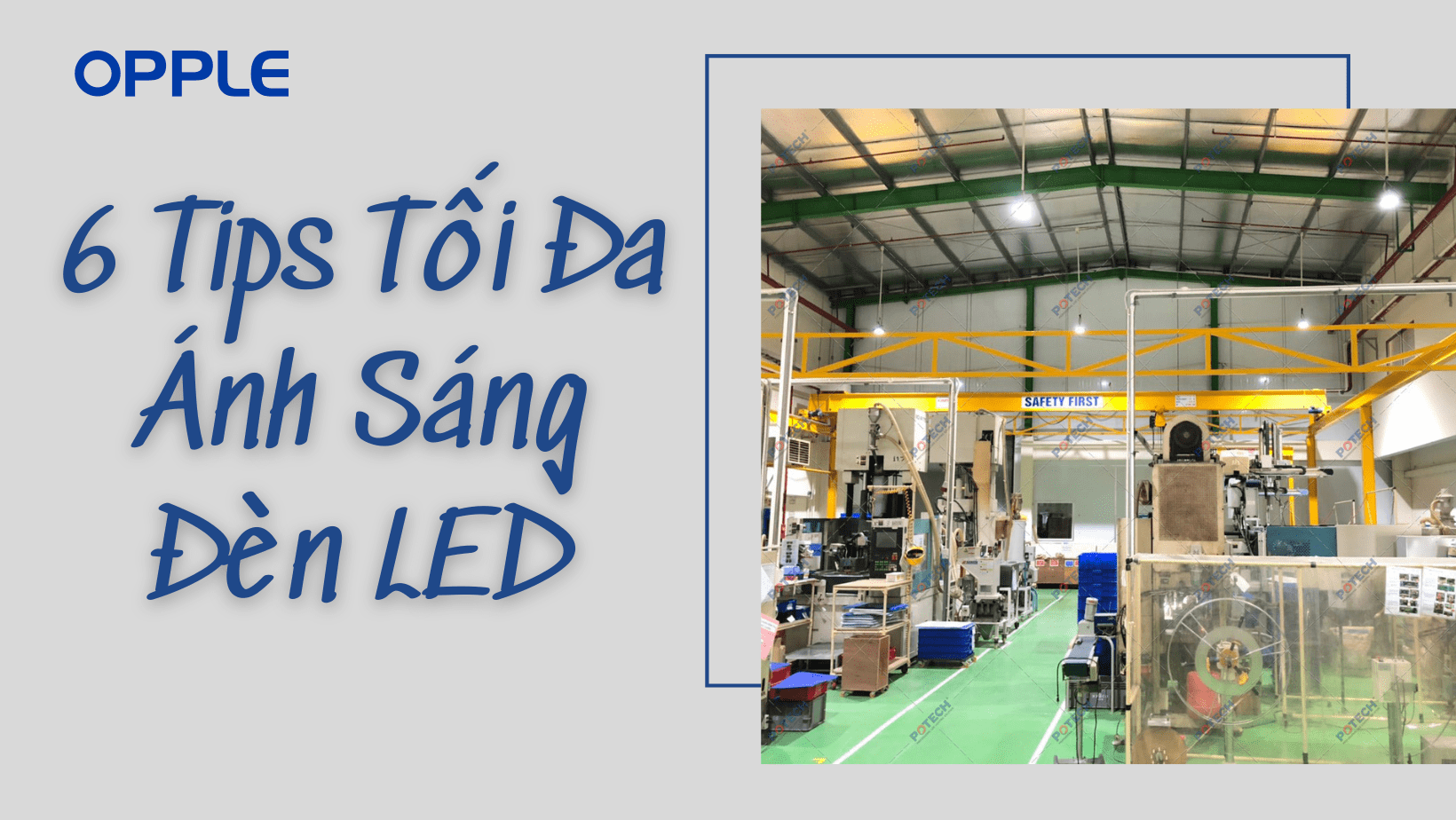 6 TIPS TỐI ĐA ÁNH SÁNG ĐÈN LED