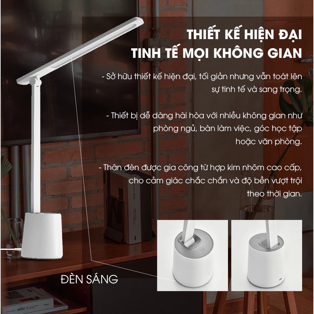 Đèn học Opple Led MT 4000K giải pháp bảo vệ mắt toàn diện cho học đường