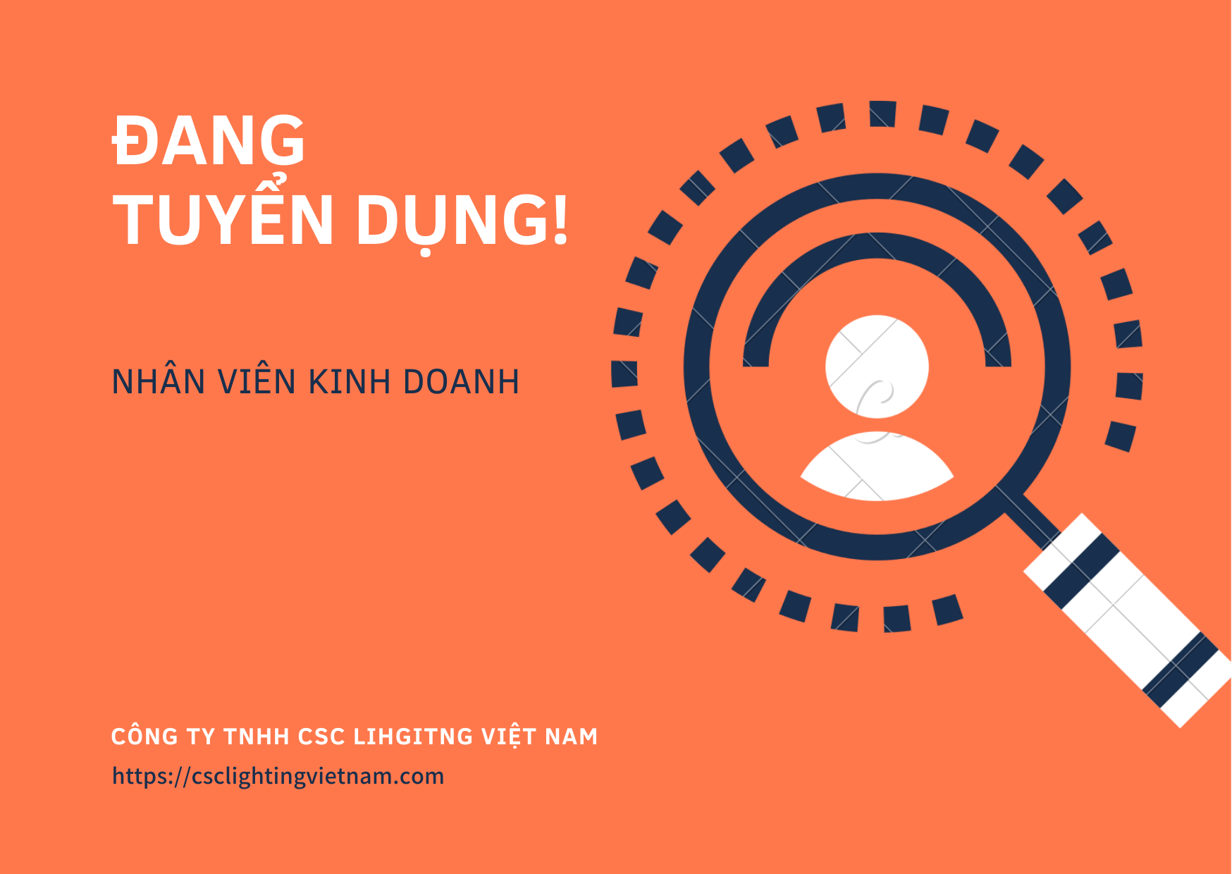 CSC | TUYỂN DỤNG NHÂN VIÊN KINH DOANH - THU NHẬP 8-20M - THÁNG 7