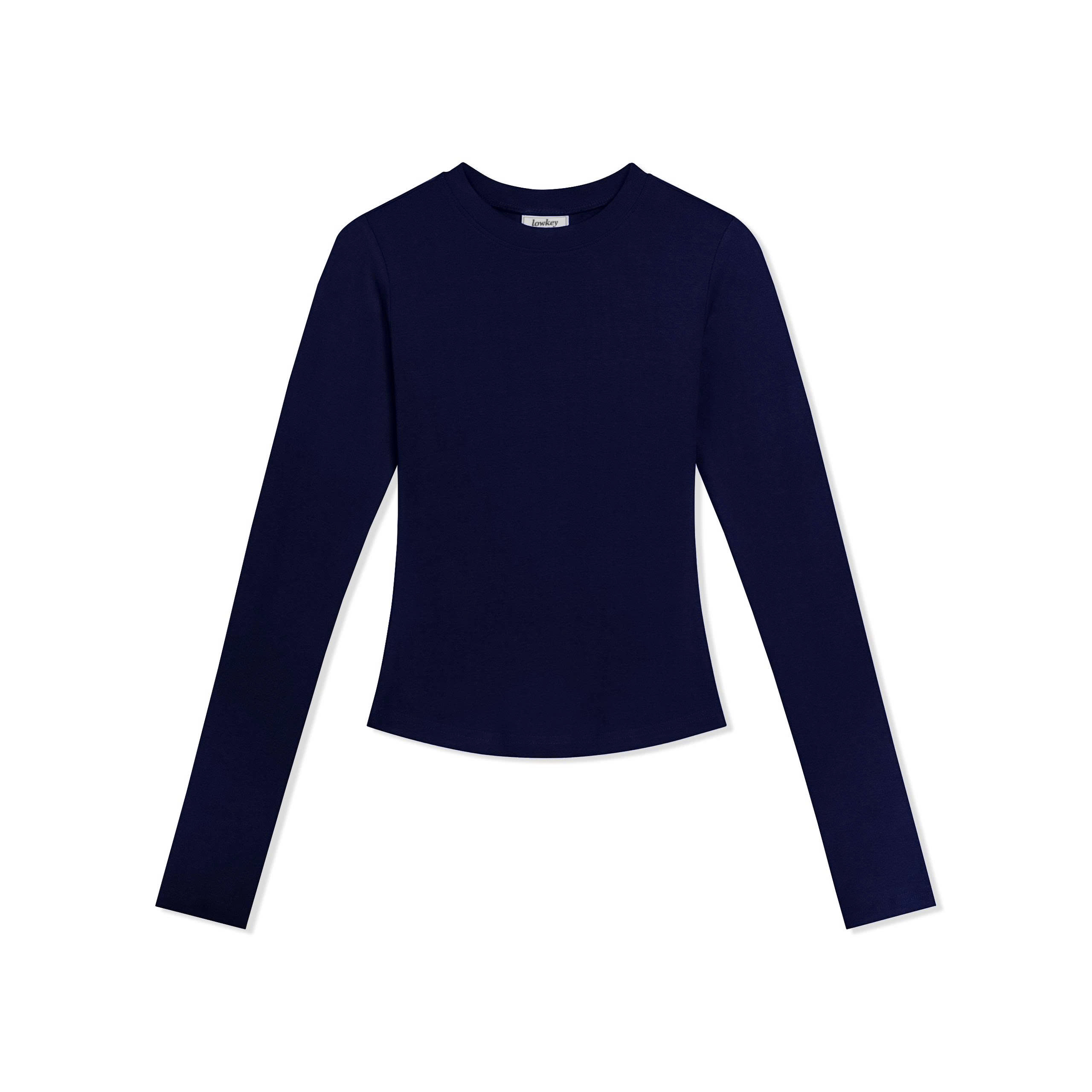 K5208 ÁO THUN BODY THẮT EO BORIP LẠNH COTTON TAY DÀI