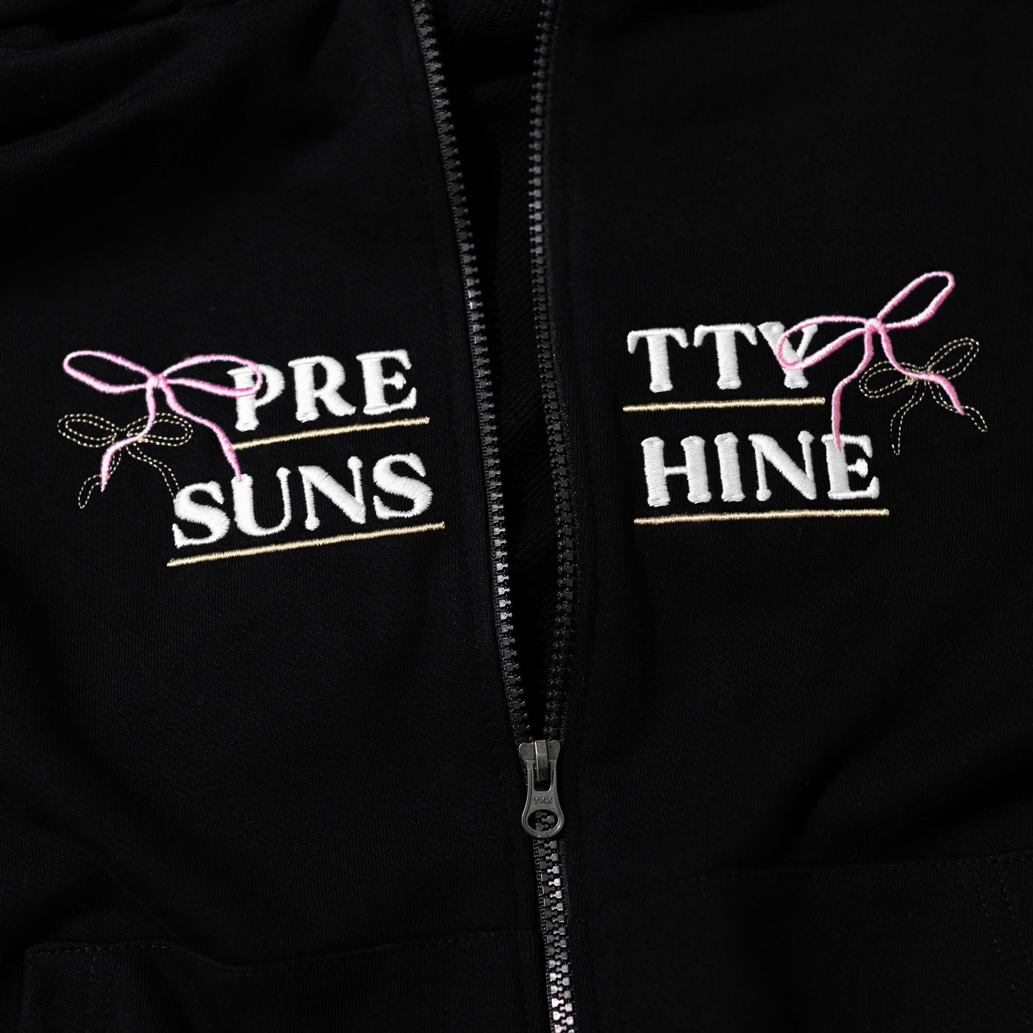 K5002 HOODIE ZIP ĐEN