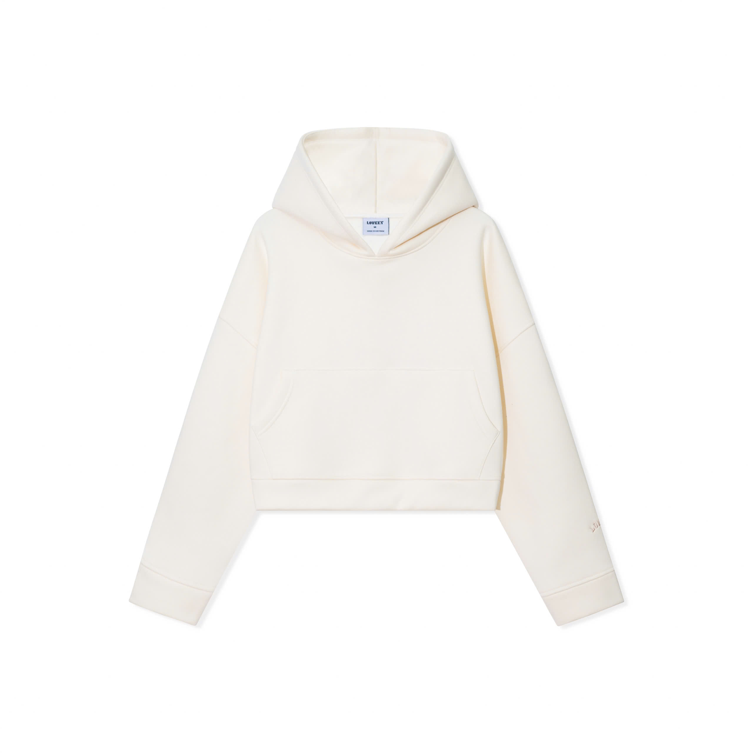 K1010 HOODIE BOXY THÊU TAY