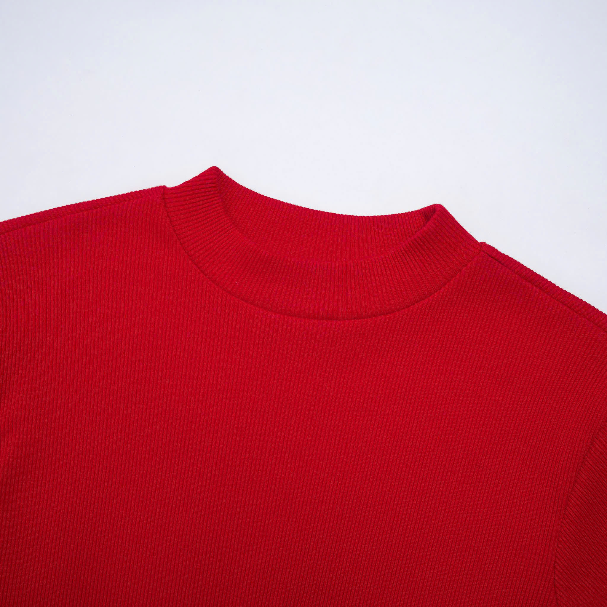 K5203 - ÁO THUN CỔ LỌ BASIC FORM ÔM BODY CHẤT VẢI THUN GÂN COTTON CO GIÃN MÁT