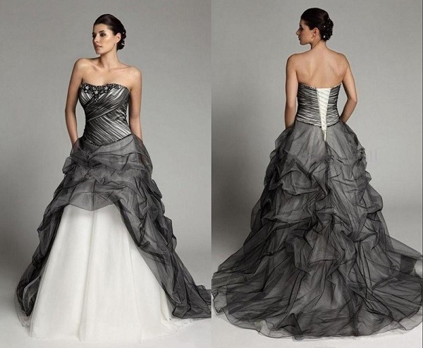Những mẫu váy cưới màu đen đẹp đến sững sờ - Báo Phụ Nữ