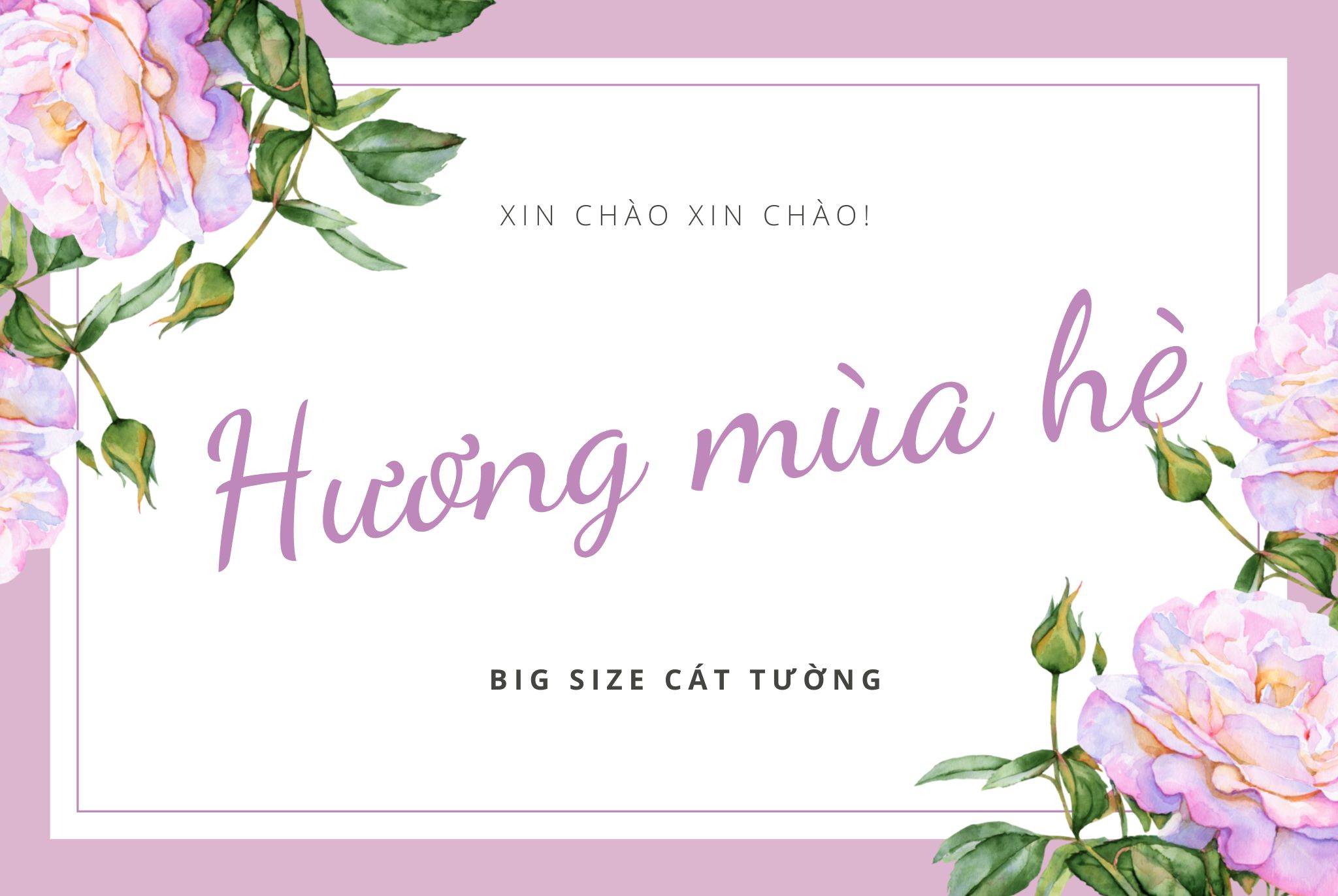 Cát Tường đưa cô chị đi qua khu vườn mùa Hè