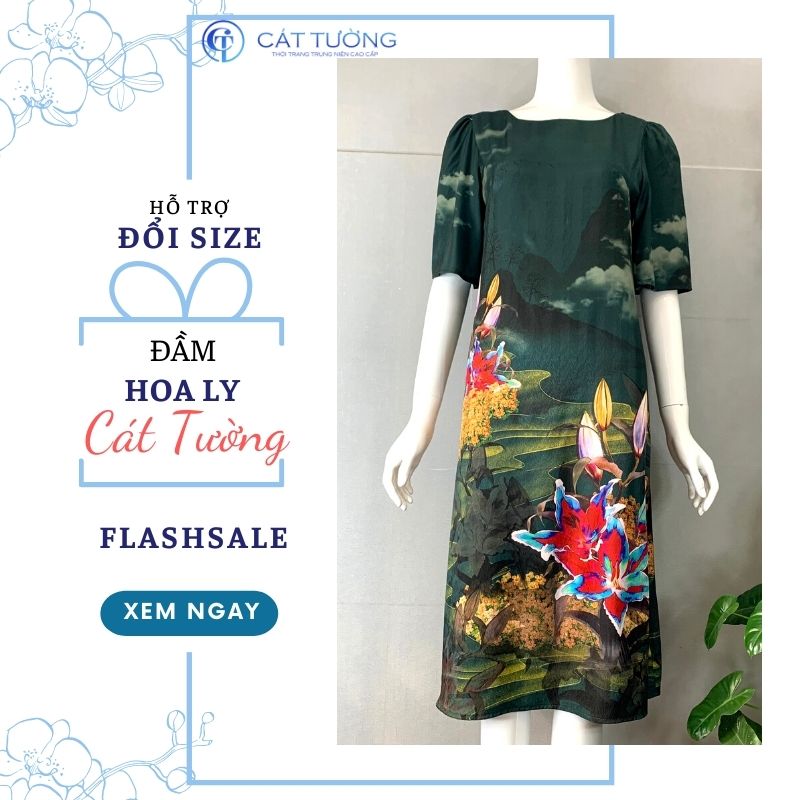 Váy hoa nhí  Nét dịu dàng và lãng mạn cho ngày chớm Thu  Tập đoàn dệt may  Việt Nam
