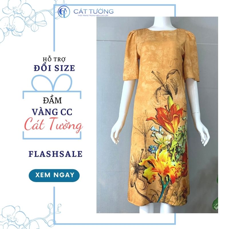 Váy Thêu Hoa Dự Tiệc Sang Trọng VH95 - Hàng Quảng Châu Cao Cấp