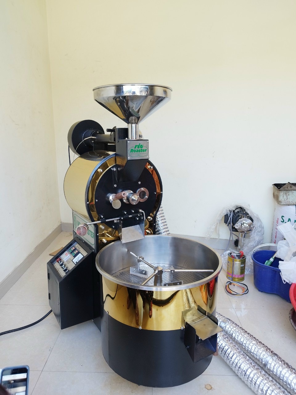 Máy rang điện JS7E