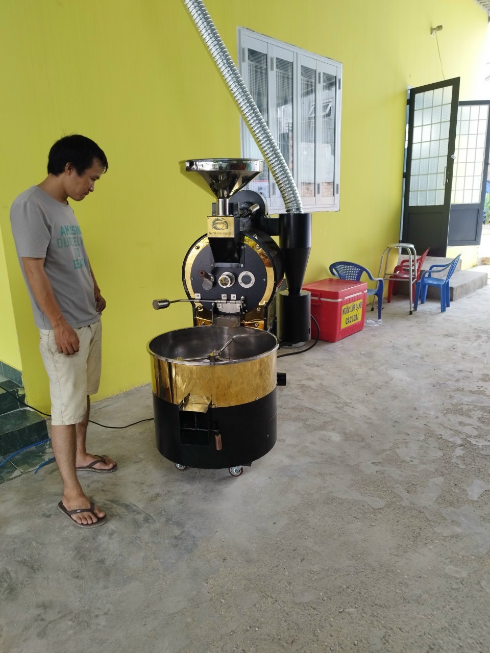 Máy rang GAS JS7G