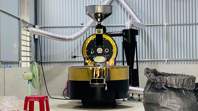 Máy rang GAS JS60G