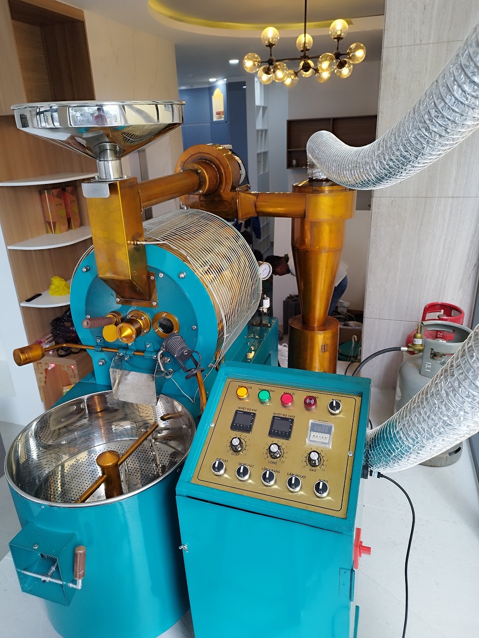 Máy rang GAS JS5G