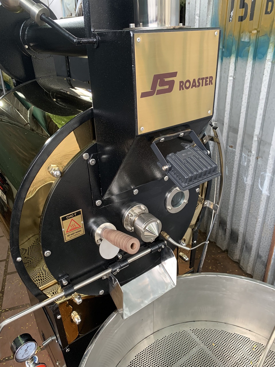Máy rang GAS JS15G