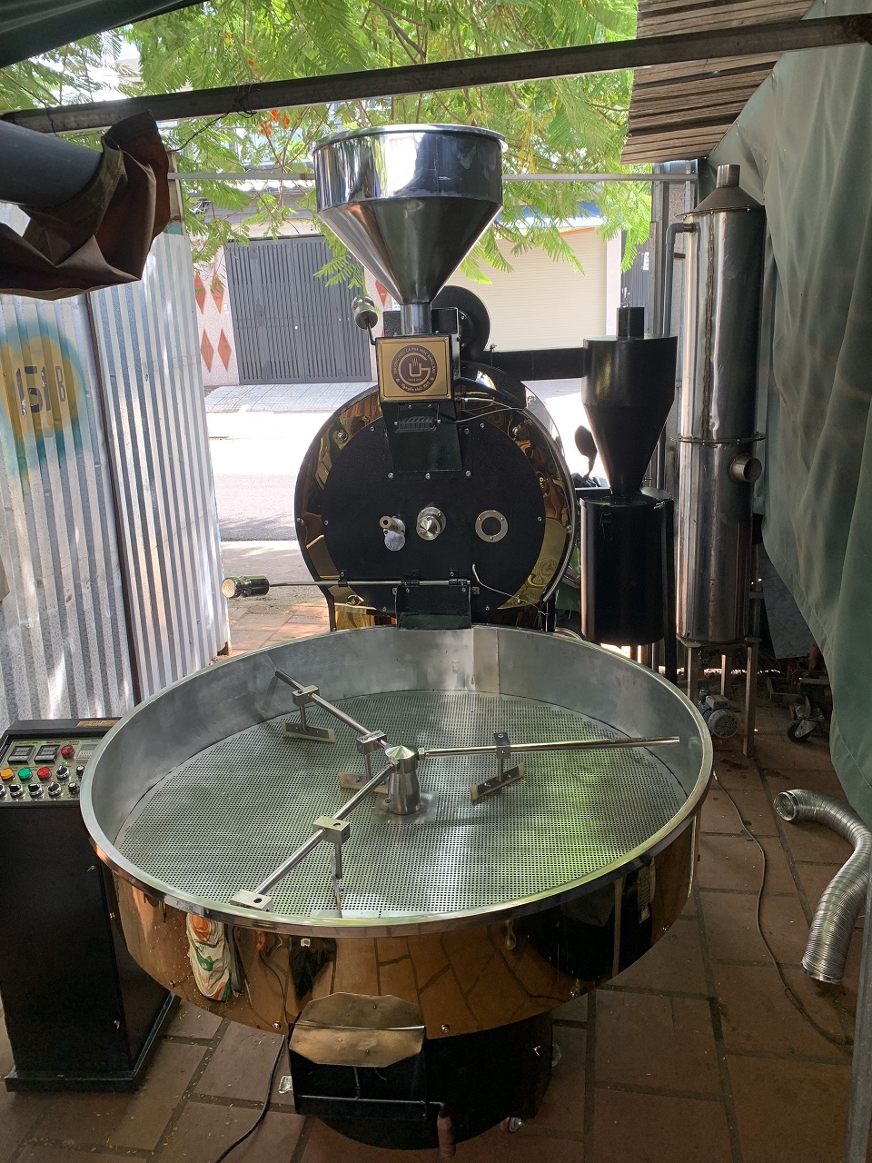 Máy rang GAS JS40G