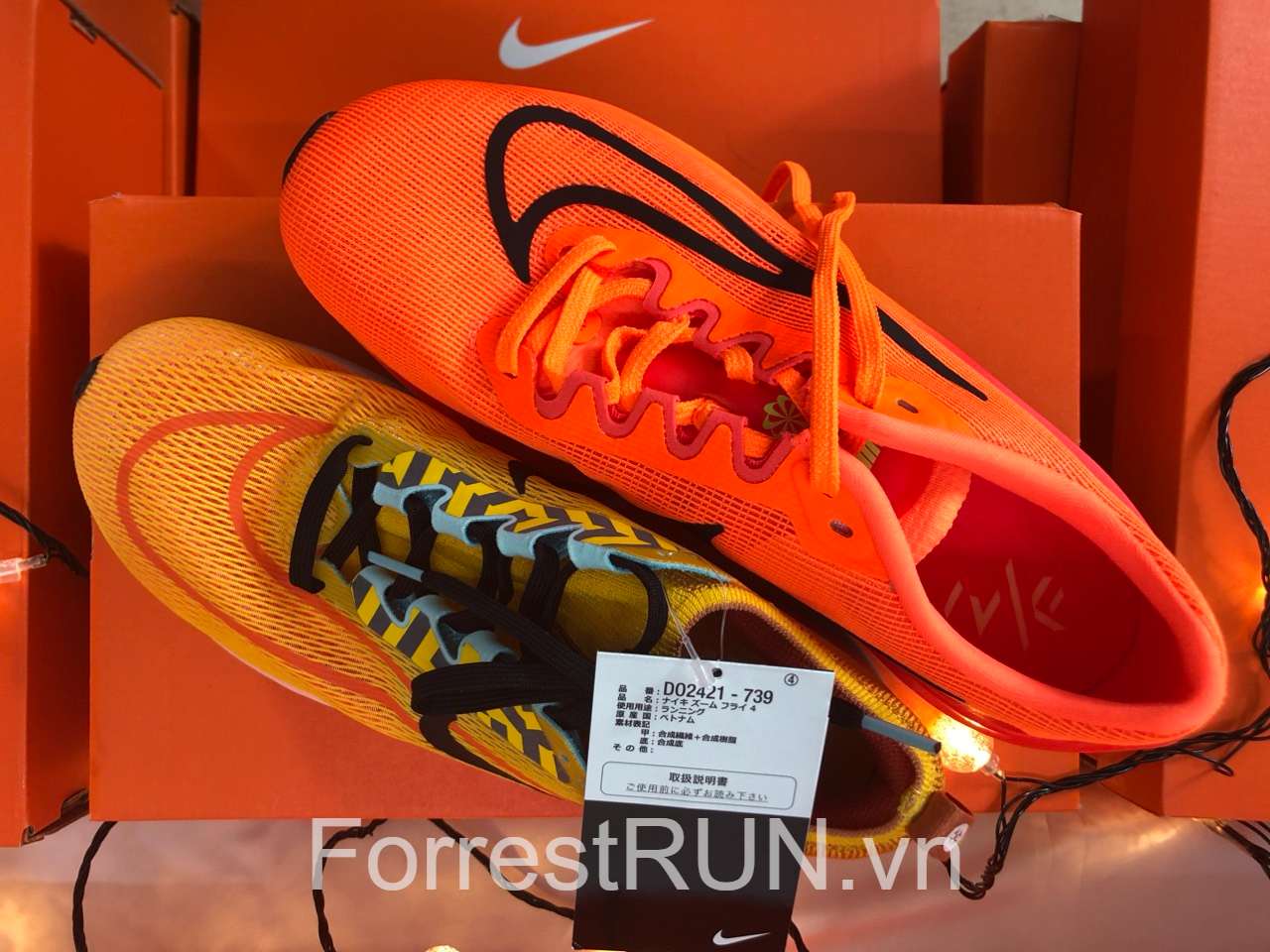 So sánh giày chạy bộ NIKE ZOOM FLY 4 và ZOOM FLY 5