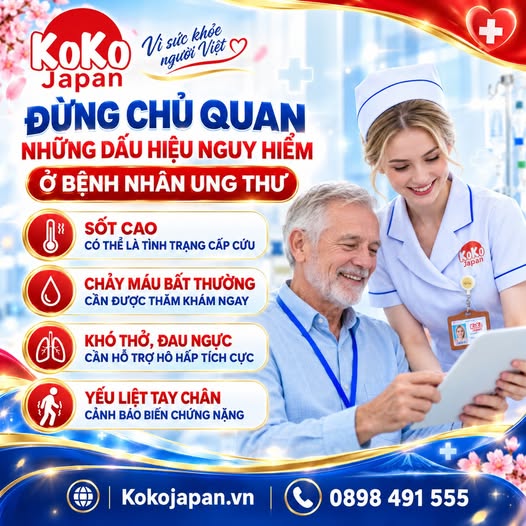 4 Dấu Hiệu Nguy Hiểm Ở Bệnh Nhân Ung Thư Cần Biết