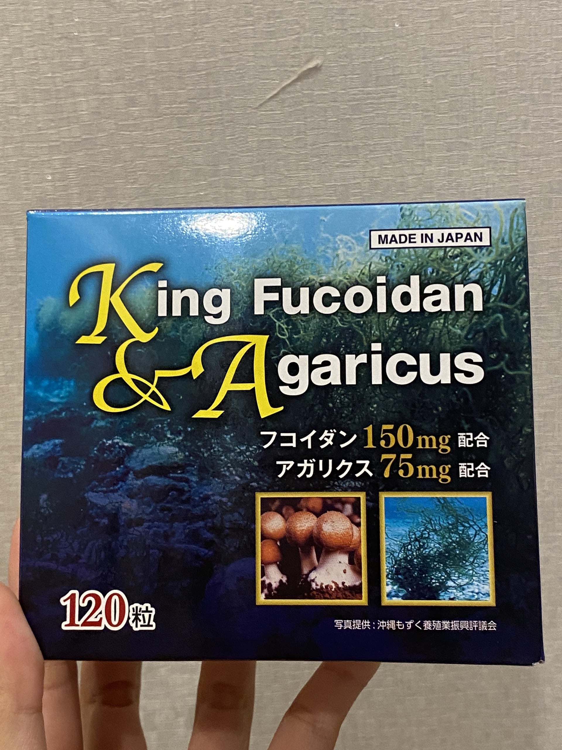 KING FUCOIDAN & AGARICUS 120 viên