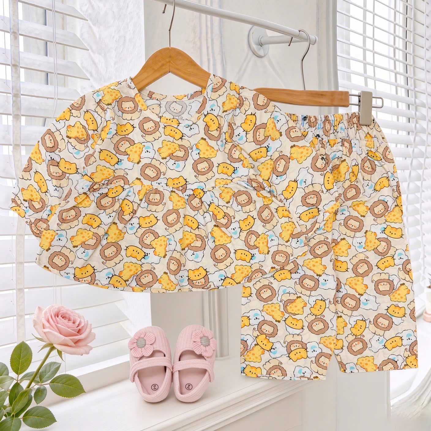 bé gái - babydoll tay dài nhỏ