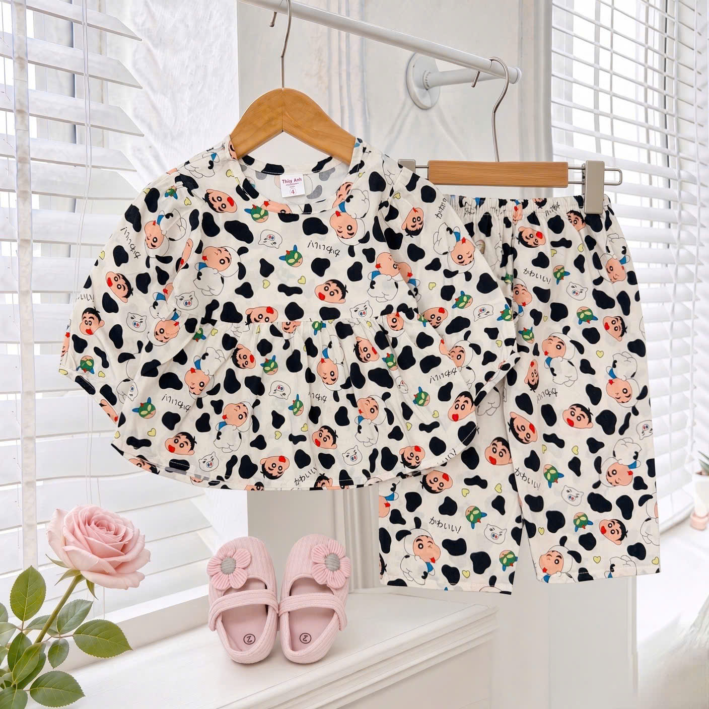 bé gái - babydoll tay dài nhỏ