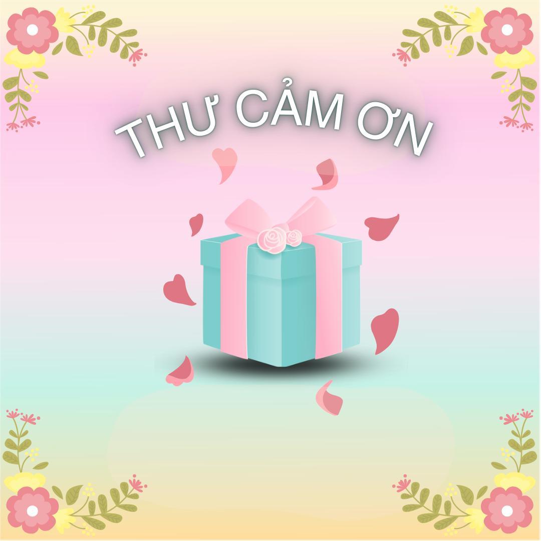 THƯ CẢM ƠN KÈM ĐƠN HÀNG - TOLE XINH