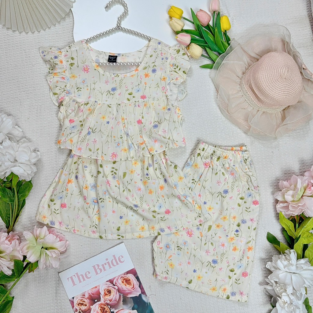 NL cánh tiên quần đùi bèo ngực