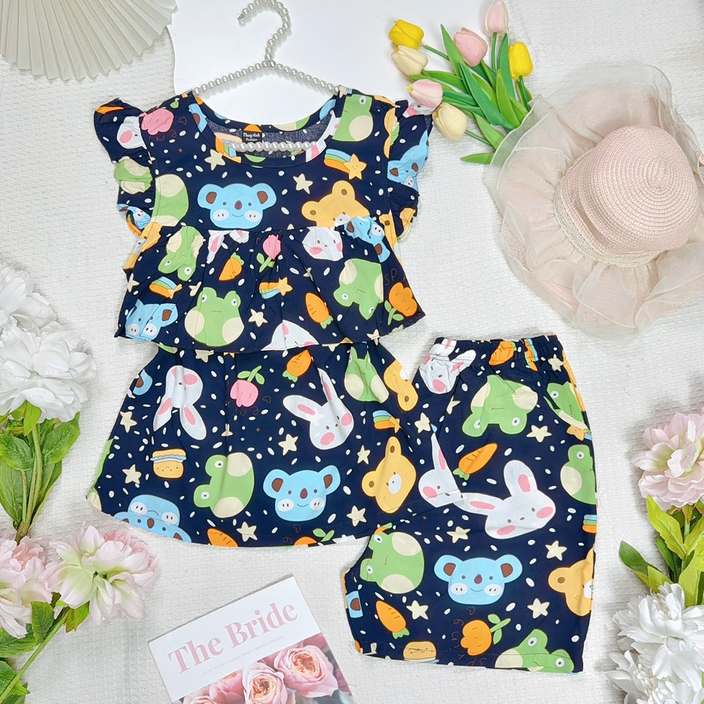 NL cánh tiên quần đùi bèo ngực