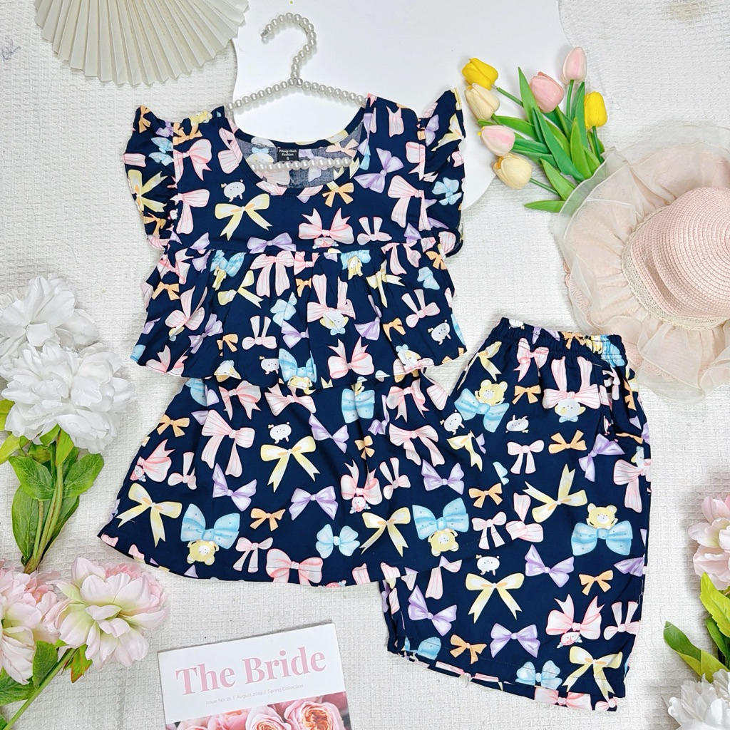 NL cánh tiên quần đùi bèo ngực