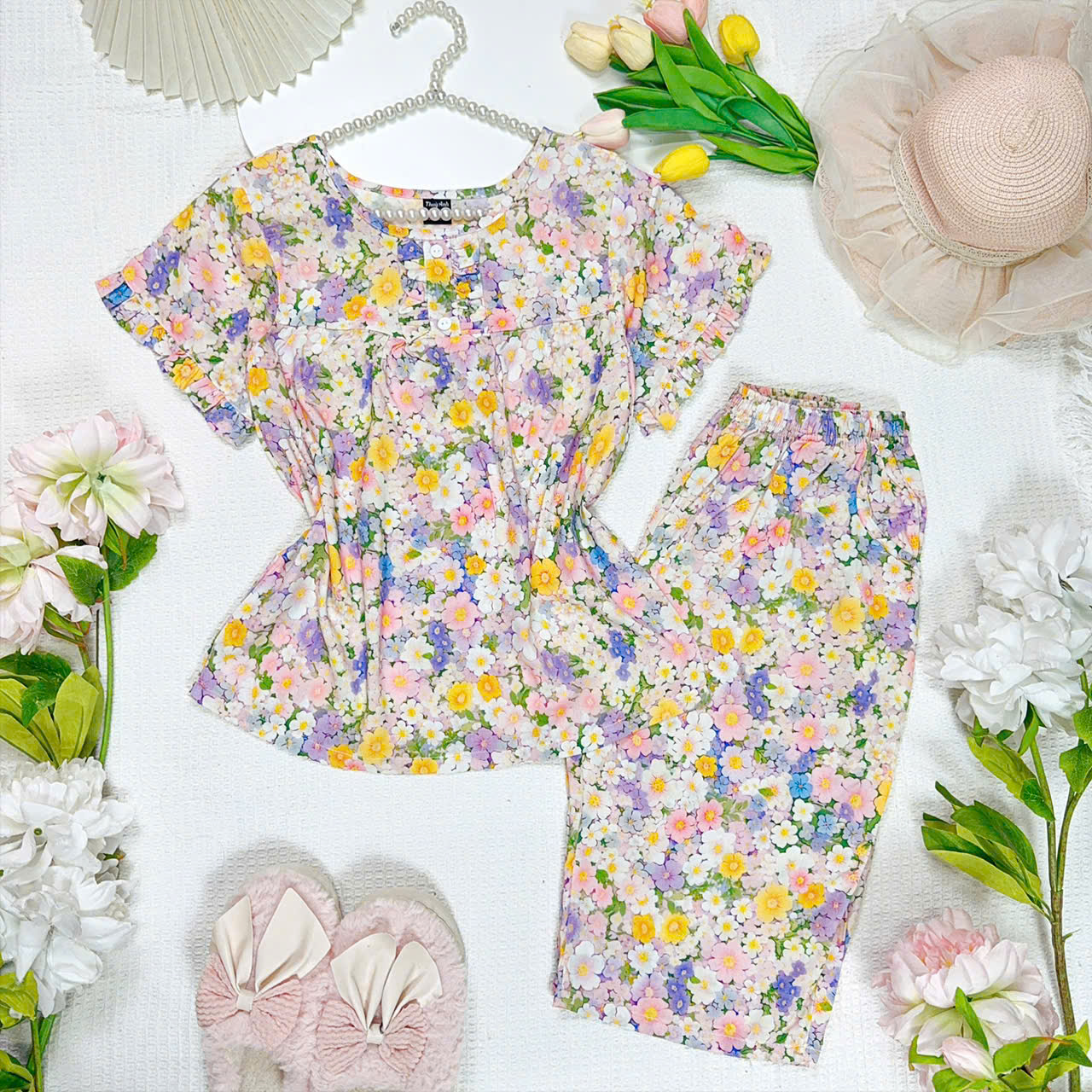 NL tay ngắn quần lửng