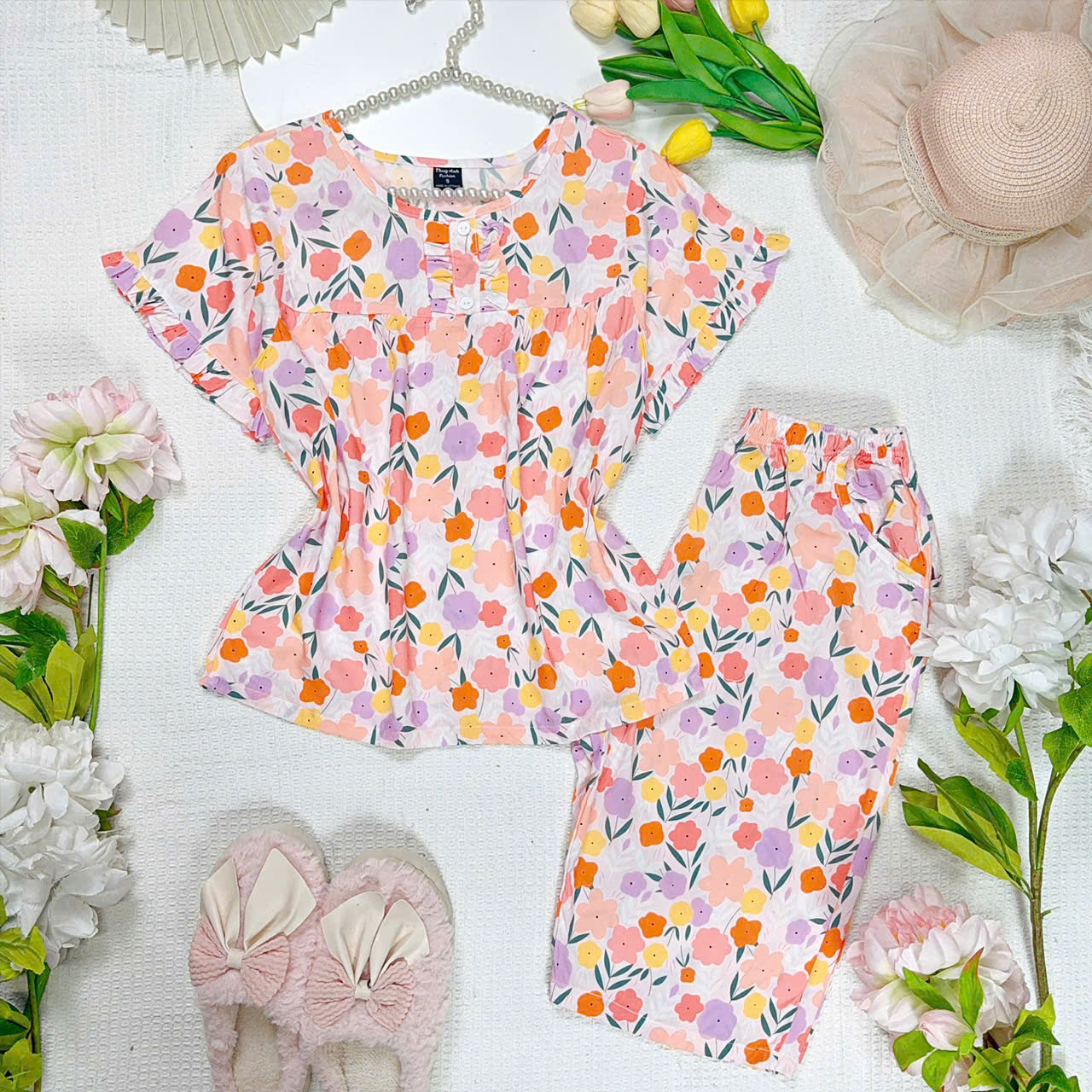 NL tay ngắn quần lửng