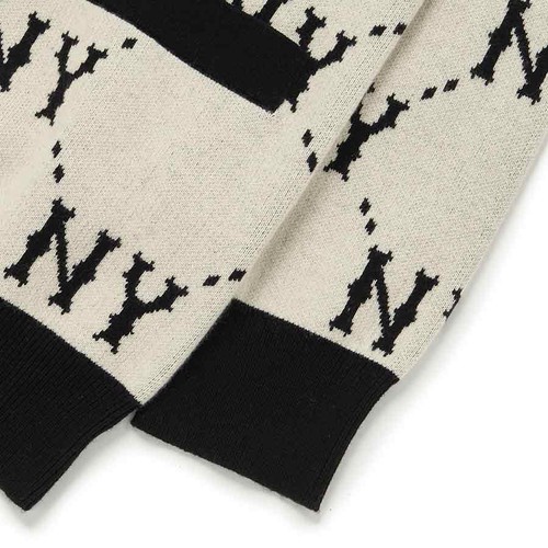 MLB  Áo khoác cardigan phom suông Basic