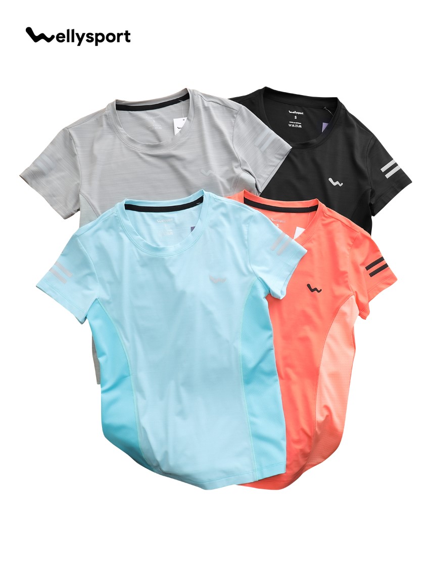 Áo Thun Thể Thao Nữ Lỗ Thoáng Khí, Welly Sport , Mã ANLTK001