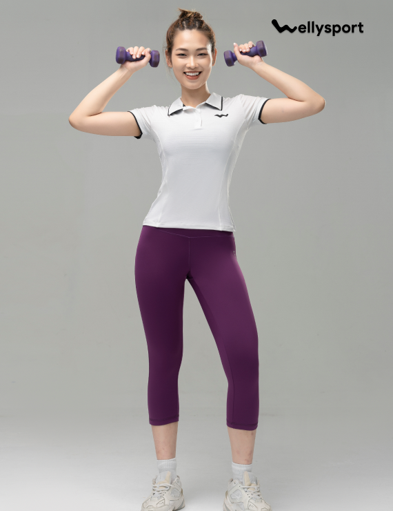 Áo Polo Nữ - Màu Trắng White, Mã PLN01